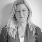 Stacy Hicks b&w image